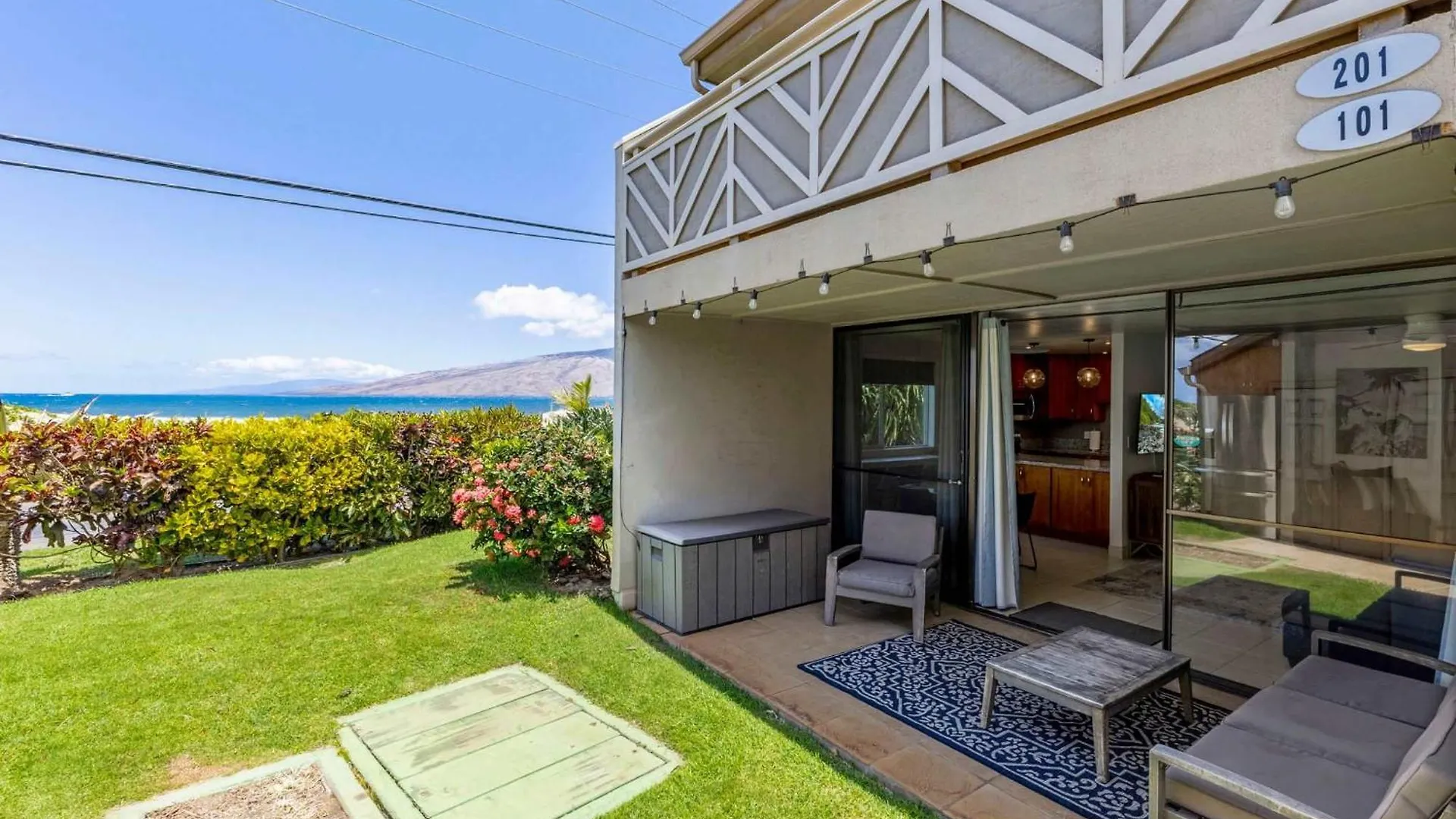 Oceanview Condo - Lanai Ac Steps To Beach & Pool Kihei